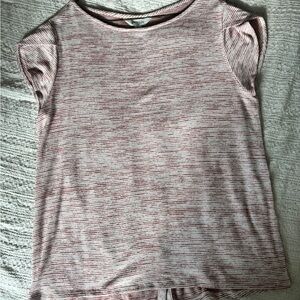 Market & Spruce pink and White Striped Top